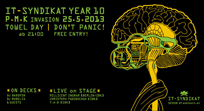 IT-Syndikat Year 10 Party - Towelday 25.5.2013 - PMK