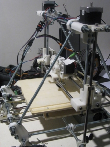 RepRap bei der Arbeit